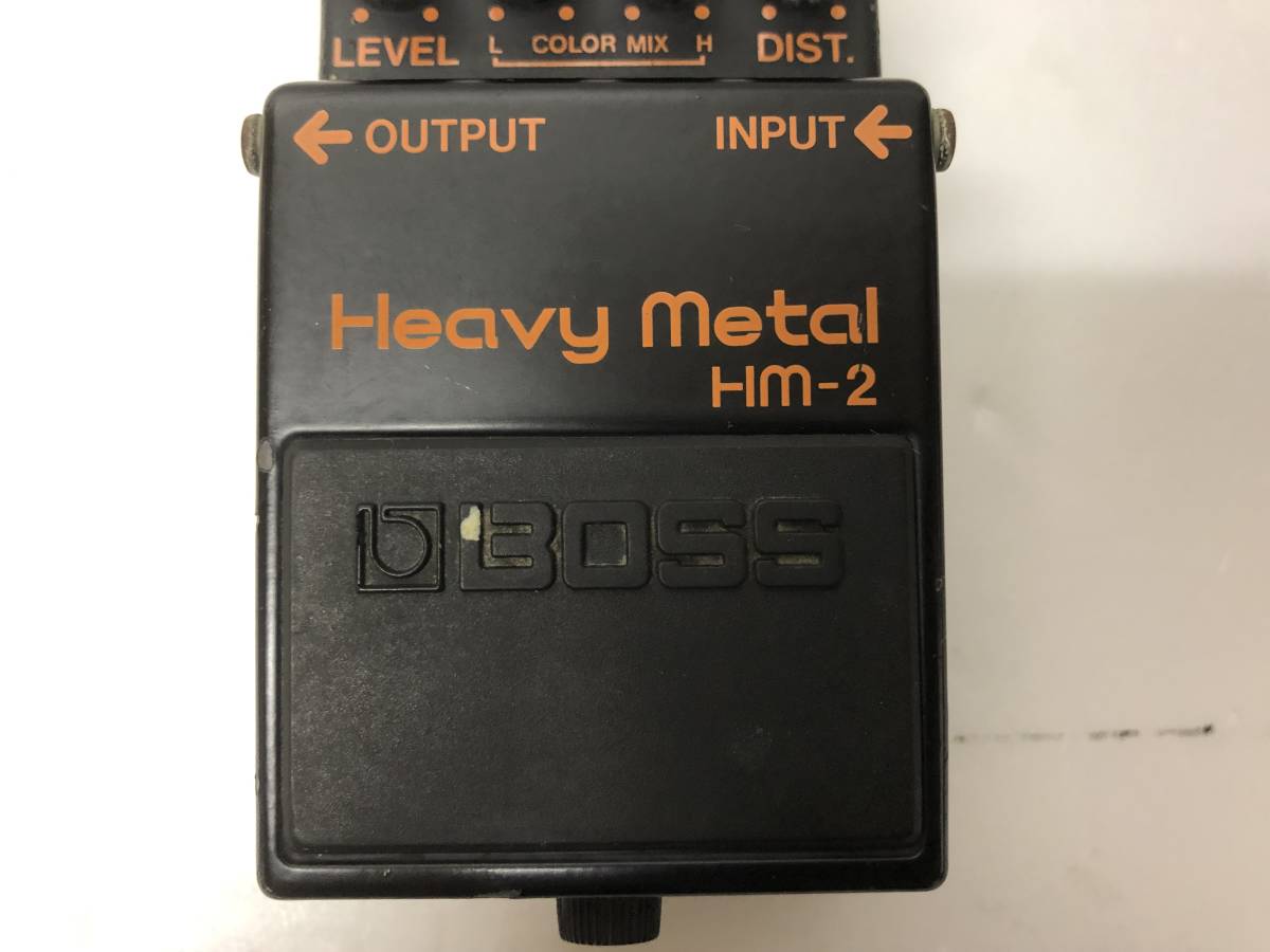 BOSS HM-2 Heavy Metal ヘビーメタル ボス エフェクター Made in ボス
