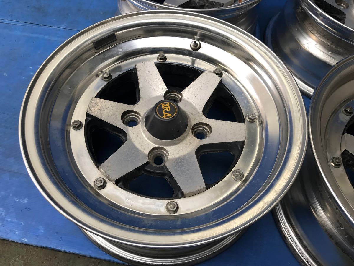 当時物 ロンシャン スピードスター XR-4 14インチ SSR XR4 6.5J 7J 