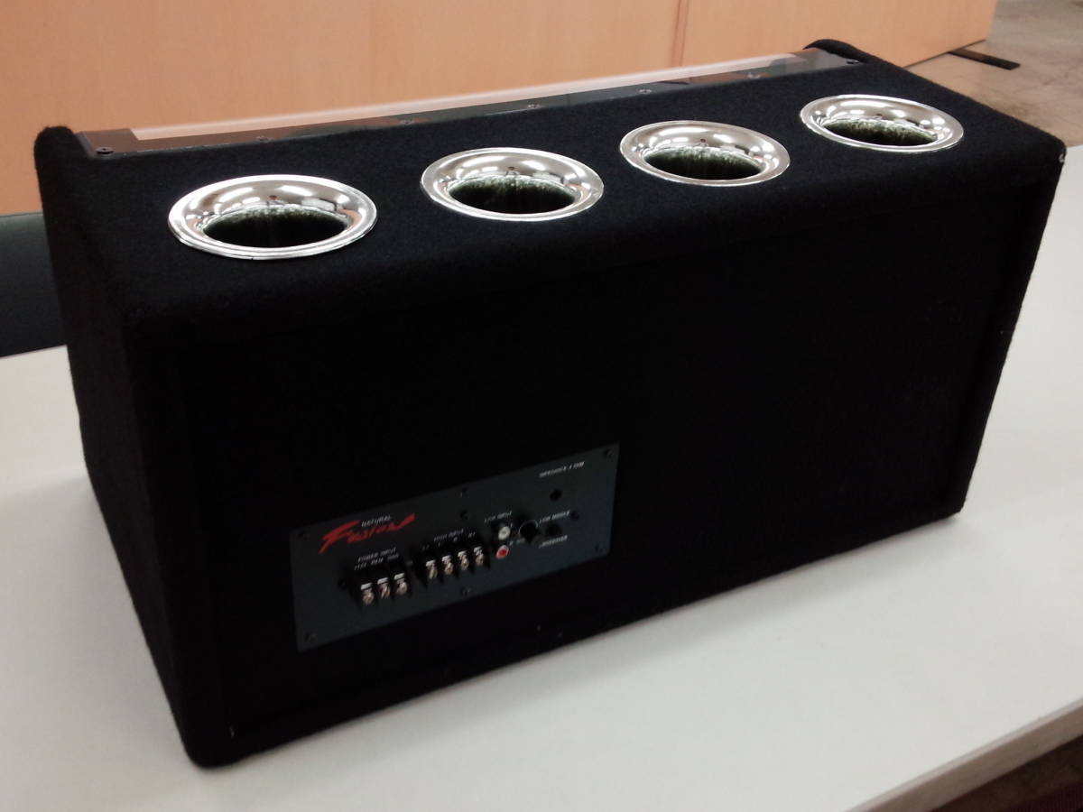 未使用 REMIX レミックス fusion アンプ内蔵フルレンジウーファー FSN