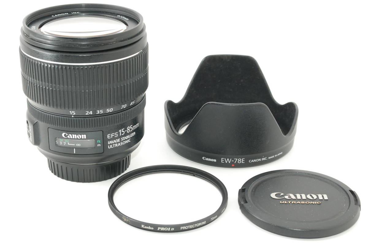 IS Canon 15-85mm USM EF-S f⁄3.5-5.6 F3.5-5.6 EF-S15-
