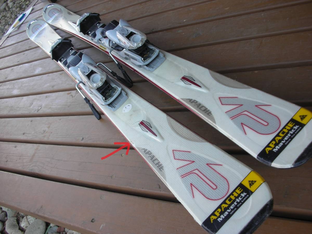 K2 APACHE MAVERICK アパッチ マーベリック 160cm スキー 板
