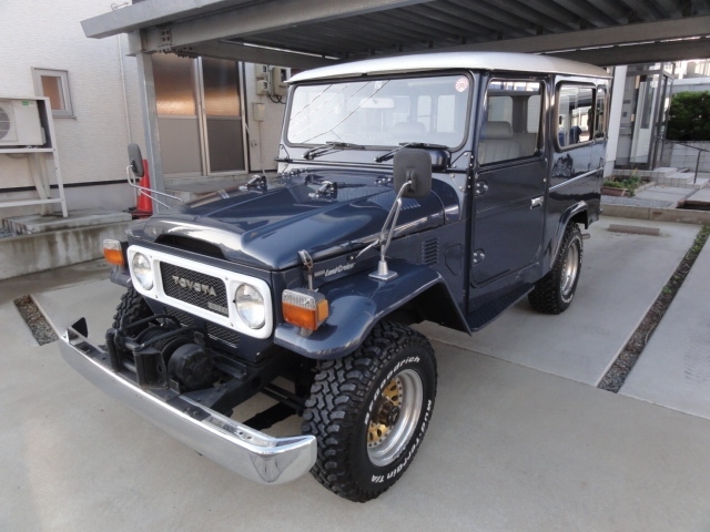 希少。純正トヨタランドクルーザーBJ44Vハンドル 名作 希少