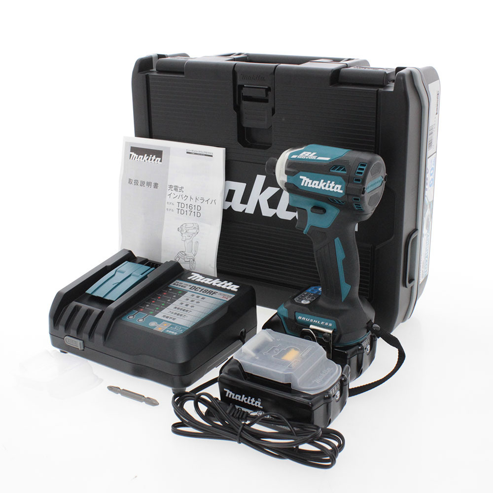 □ makita マキタ インパクトドライバー TD171DRGX 18V 充電式 □ makita マキタ インパクトドライバー TD171DRGX 18V 充電式