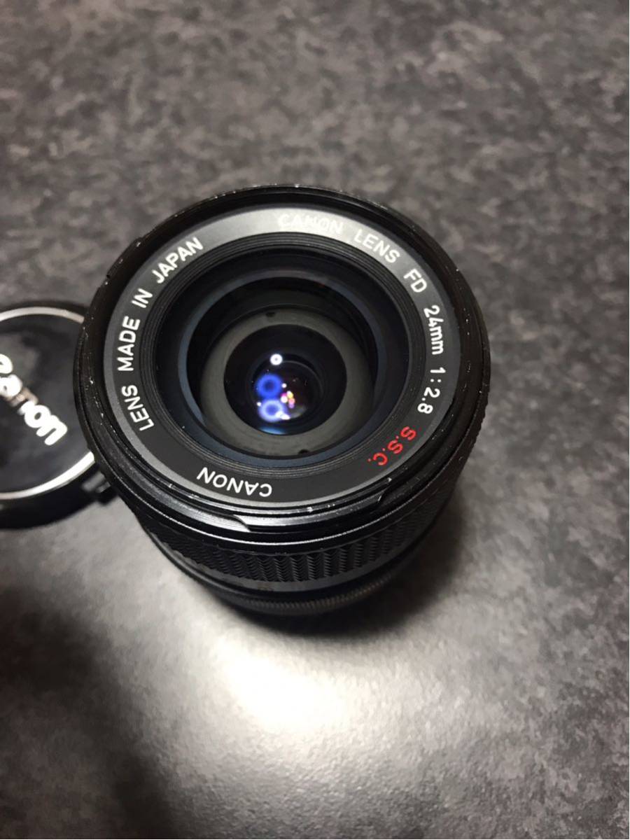 美品 キャノン レンズ 24mm 1:2.8 S.S.C キャノン Canon FD 24mm 美品 キャノン レンズ 24mm 1:2.8 S.S.C キャノン Canon FD 24mm