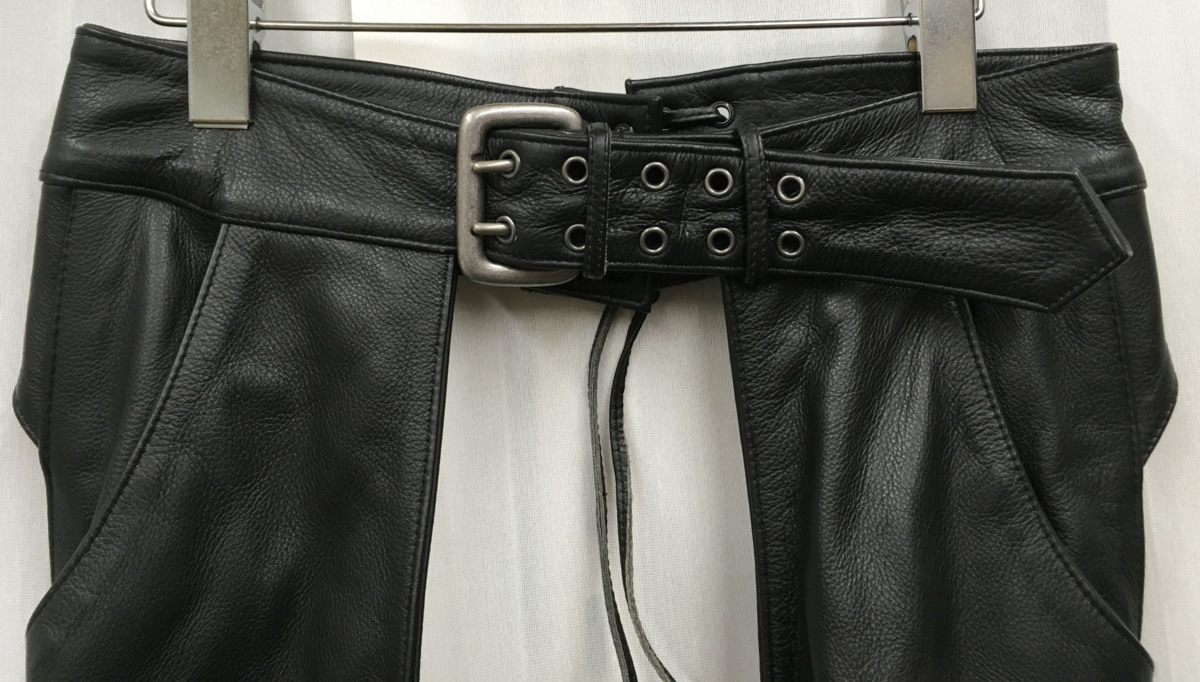 レザーパンツ F_ 美品 ☆ ハーレーダビットソン メンズ ライディング