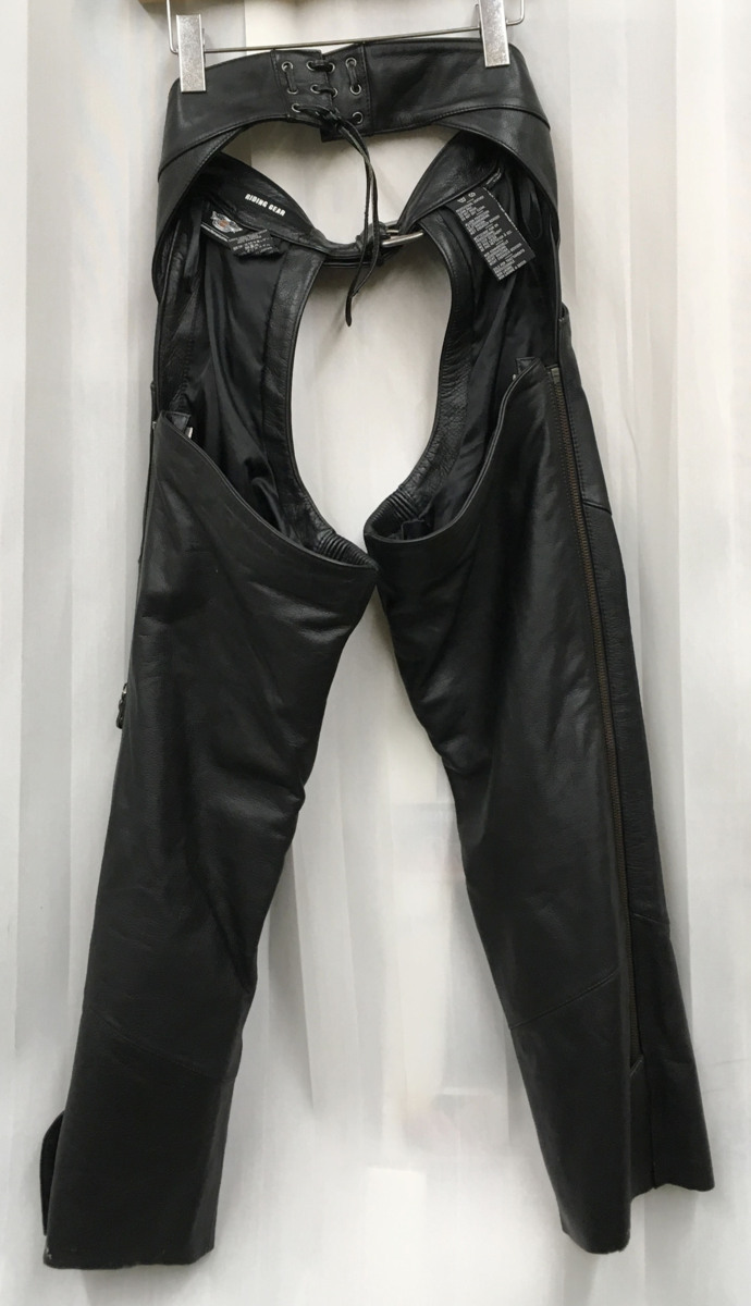 レザーパンツ F_ 美品 ☆ ハーレーダビットソン メンズ ライディング