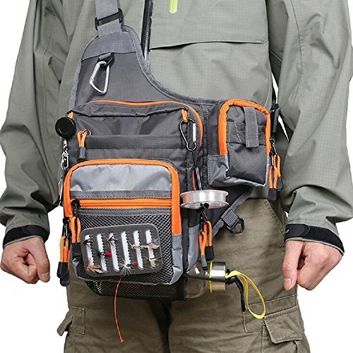 ★本日限定価格★即決★色灰色 MAXIMUMCATCH 大容量 釣りバッグ ショルダーバッグ 斜めかけ タックルバッグ アウトドア_7