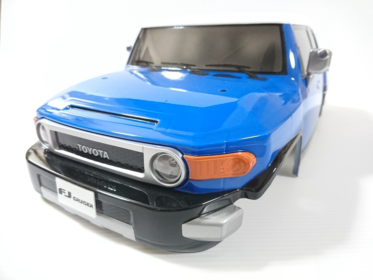  タミヤ 1/10RCボディ トヨタ FJクルーザー／メーカー塗装完成品 ビックタイヤ クロカン SUV CC-01シャーシ ラジコン(ボディ)｜売買されたオークション情報、yahooの商品情報をアーカイブ公開 - オ ボディ