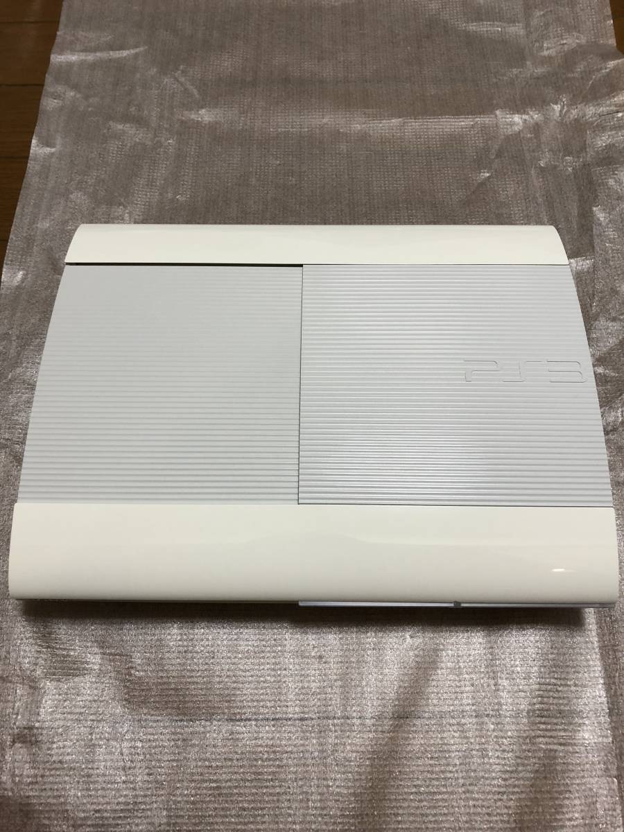 ★新品同様　完品★　PlayStation3 (250GB) CECH-4000B　クラシックホワイト　AVケーブル未使用 PS3 250GB 本体 新品未通電 500GB 250GBの通販