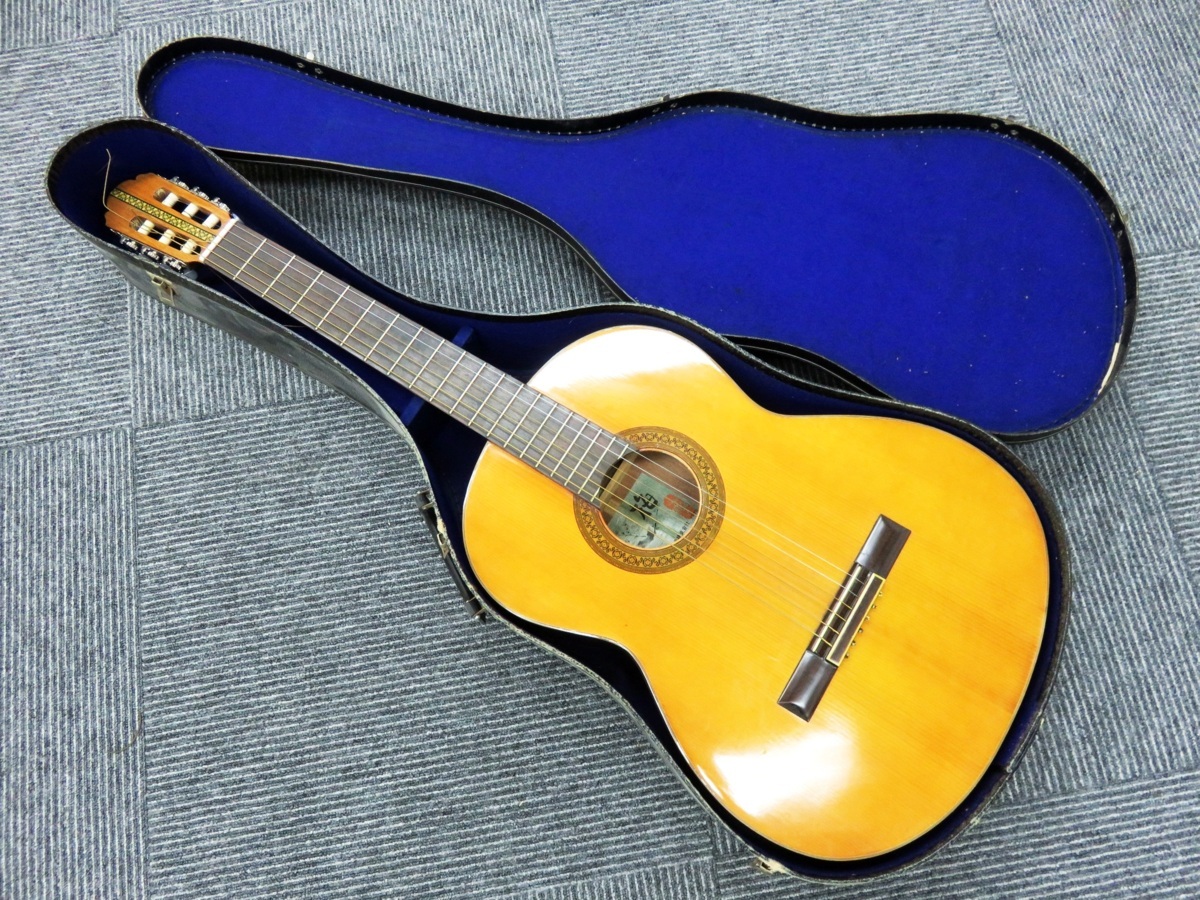 g030◇春日楽器 G100号 梅 1970年製 クラシックギター ガットギター 