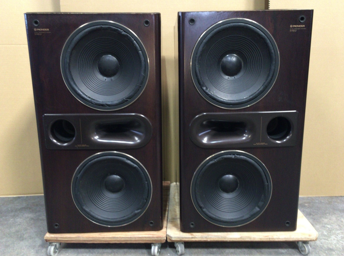 114S04□Pioneer スピーカーペア S-HE10□ S-HE10 Pioneer パイオニア 