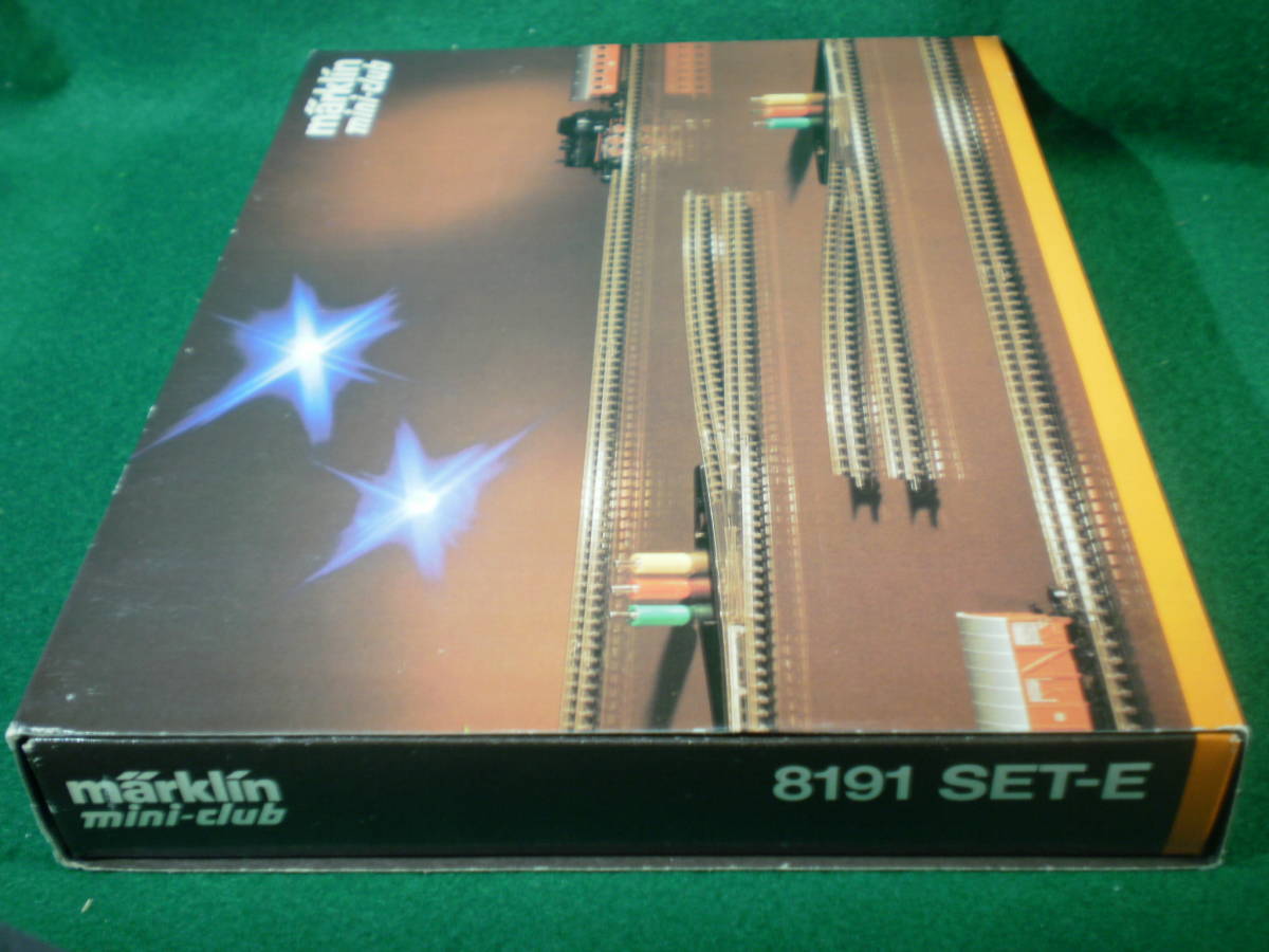 メルクリンミニクラブ メルクリン Zゲージ 8191 拡張用レールセット E