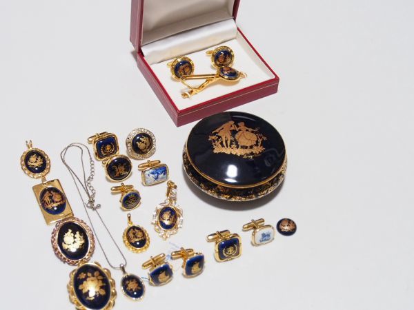 大量 LIMOGES リモージュ など ペンダントチャーム ネックレス 