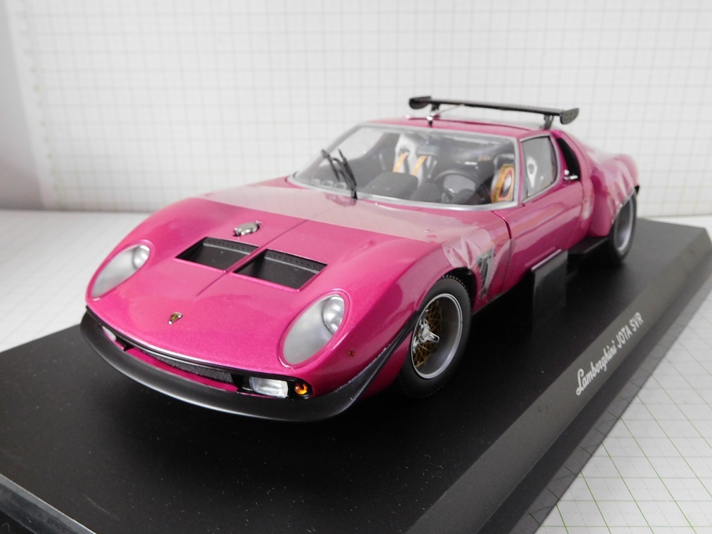 京商 1/18 ランボルギーニ イオタ SVR ブルー 【公式通販】