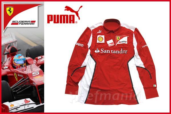 【超激得，品質保証】 非売品 2012 フェラーリ F1 支給品 長袖 ピットシャツ L Puma アロンソ マッサ(F1)｜売買されたオークション情報、yahooの商品情報をアーカイブ公開 - オークファン F1
