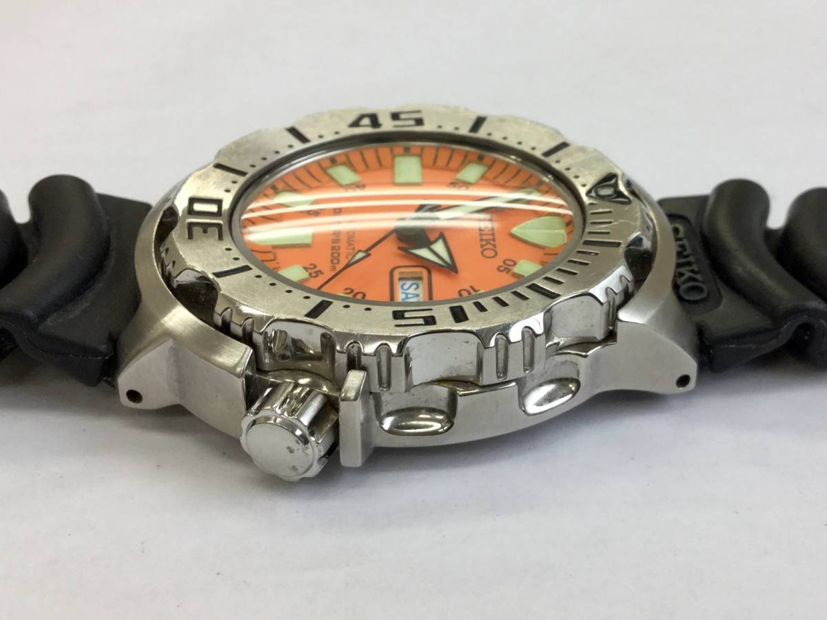 セイコー SEIKO【 ダイバーズ 200m 】 オレンジモンスター ☆7S26-0350 
