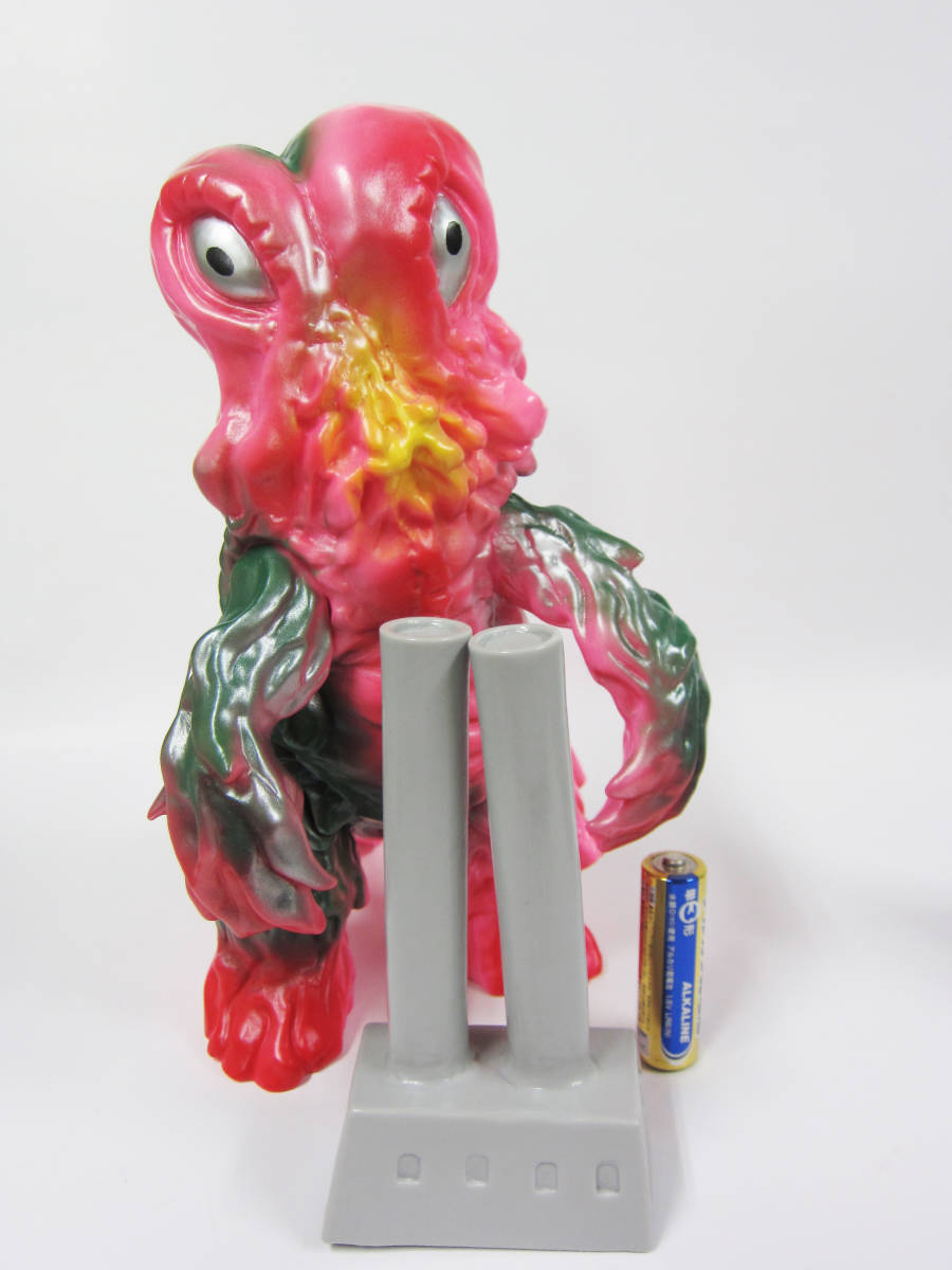 ブルマァクの怪獣シリーズ ヘドラ ソフビ レトロピンク スタンダード