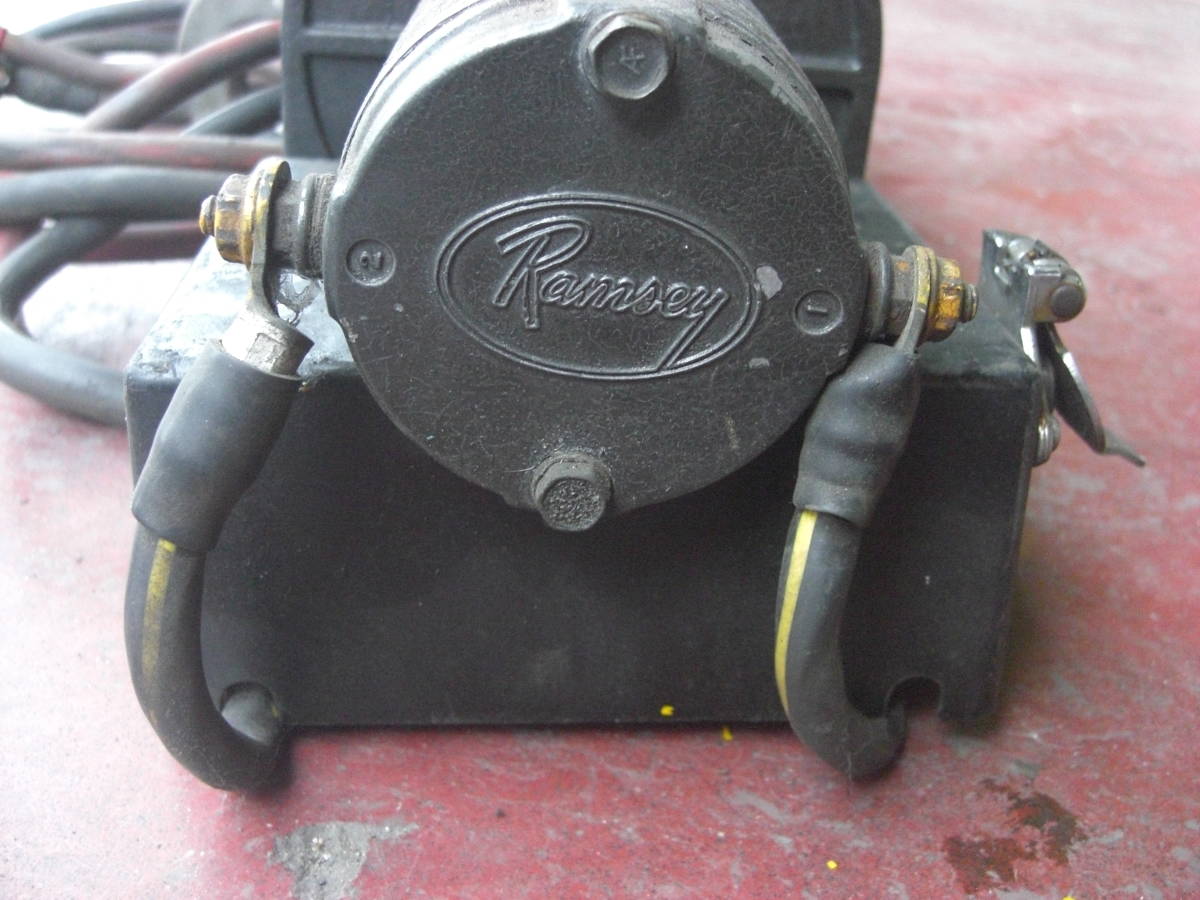 REP6000 - Ramsey 12V ラムゼイ Winch ウインチ | Yahoo!オークション 