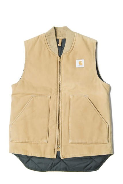 お買い得，新品 carhartt カーハート アメリカ製 Duck Vest ダックベスト VQ186 S ベージュ 中綿 キルティング ヴィンテージ | mc52558(その他)｜売買されたオークション情報、yahooの商品情報をアーカイブ公開 - オー 男性用