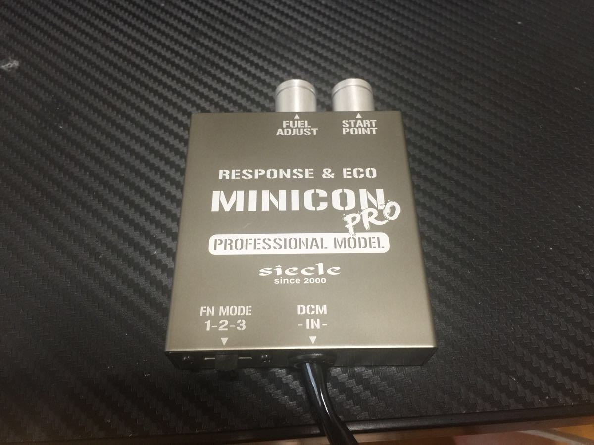 siecle MINICON PRO シエクル ミニコン プロ 燃調コントローラ 開封後 