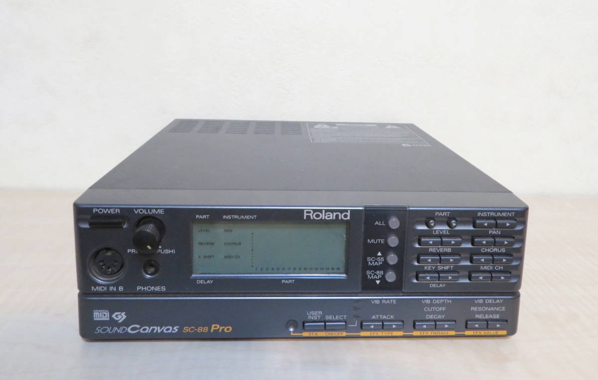 Roland SC-88Pro 音源モジュール SoundCanvas ローランド | SC-88 Pro 