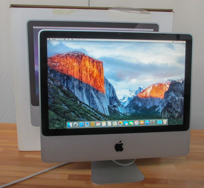 ☆Apple iMac A1224 Early 2009 Core2Duo 2.66GHz 4GB 1TB☆
