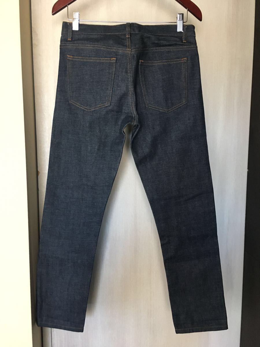 極美品 A.P.C. プチスタンダード 28インチ PETIT STANDARD リジッド デニム 赤耳 ジーンズ アーペーセー apc denim