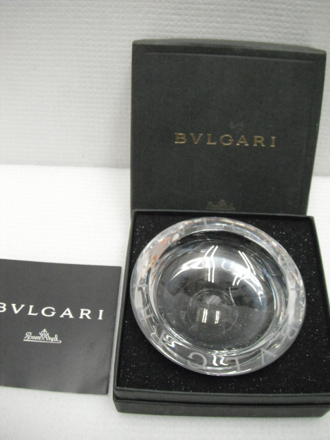 未使用品 BVLGARI ブルガリ ローゼンタール アッシュトレイ 灰皿