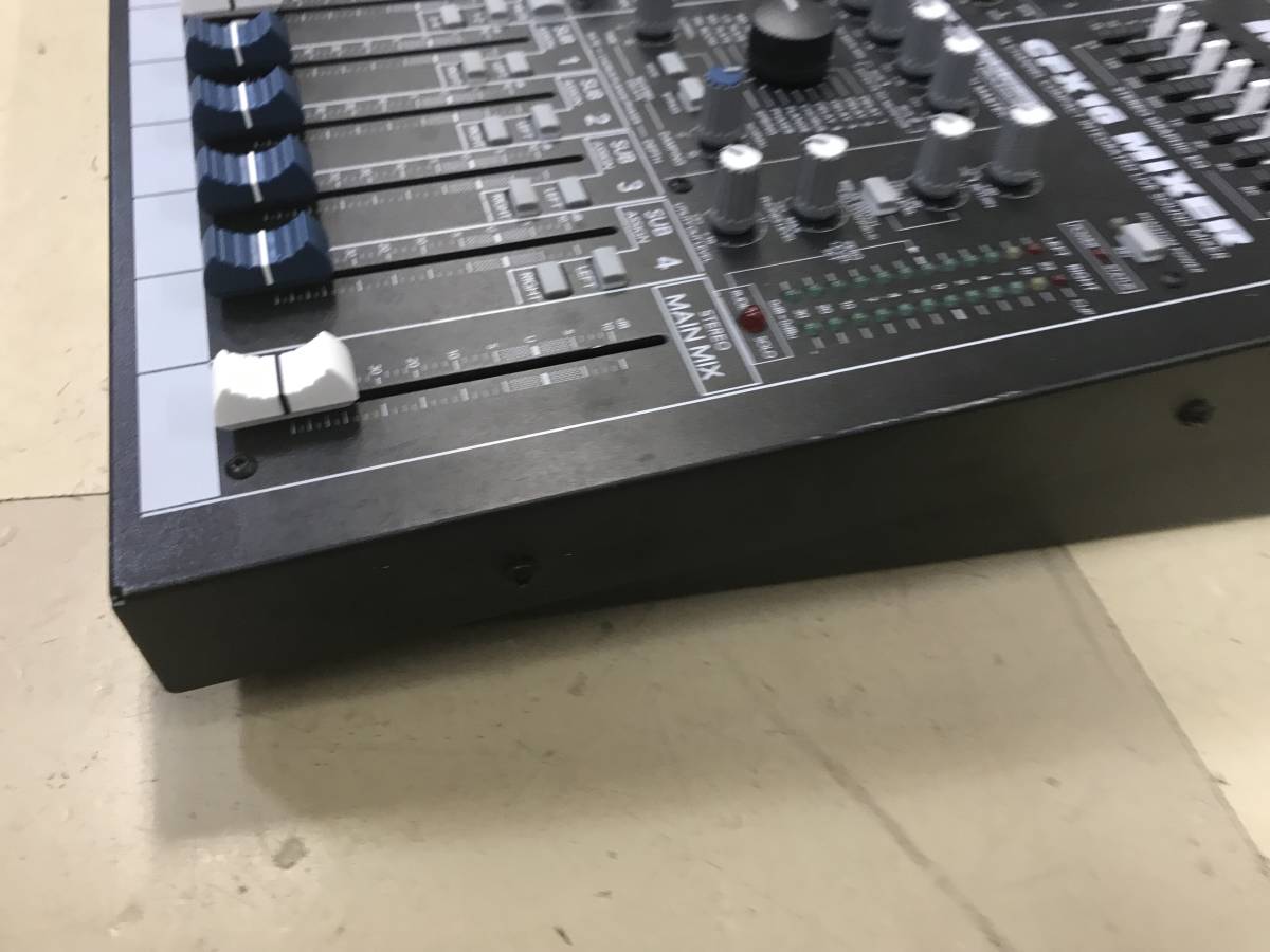 CFX16 Mackie アナログミキサー 完動品 アナログ 純正ソフトケース付き