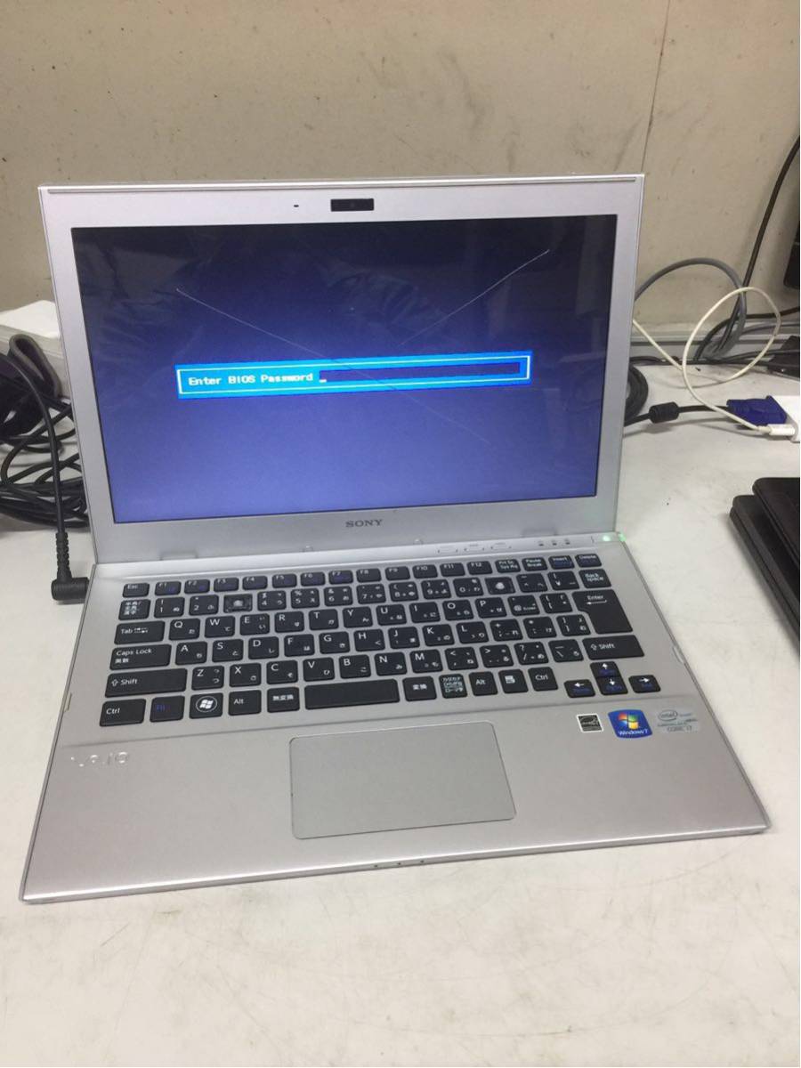 385 SONY VAIO SVT131A11N i7 メモリ不明 HDDなし バッテリーなし