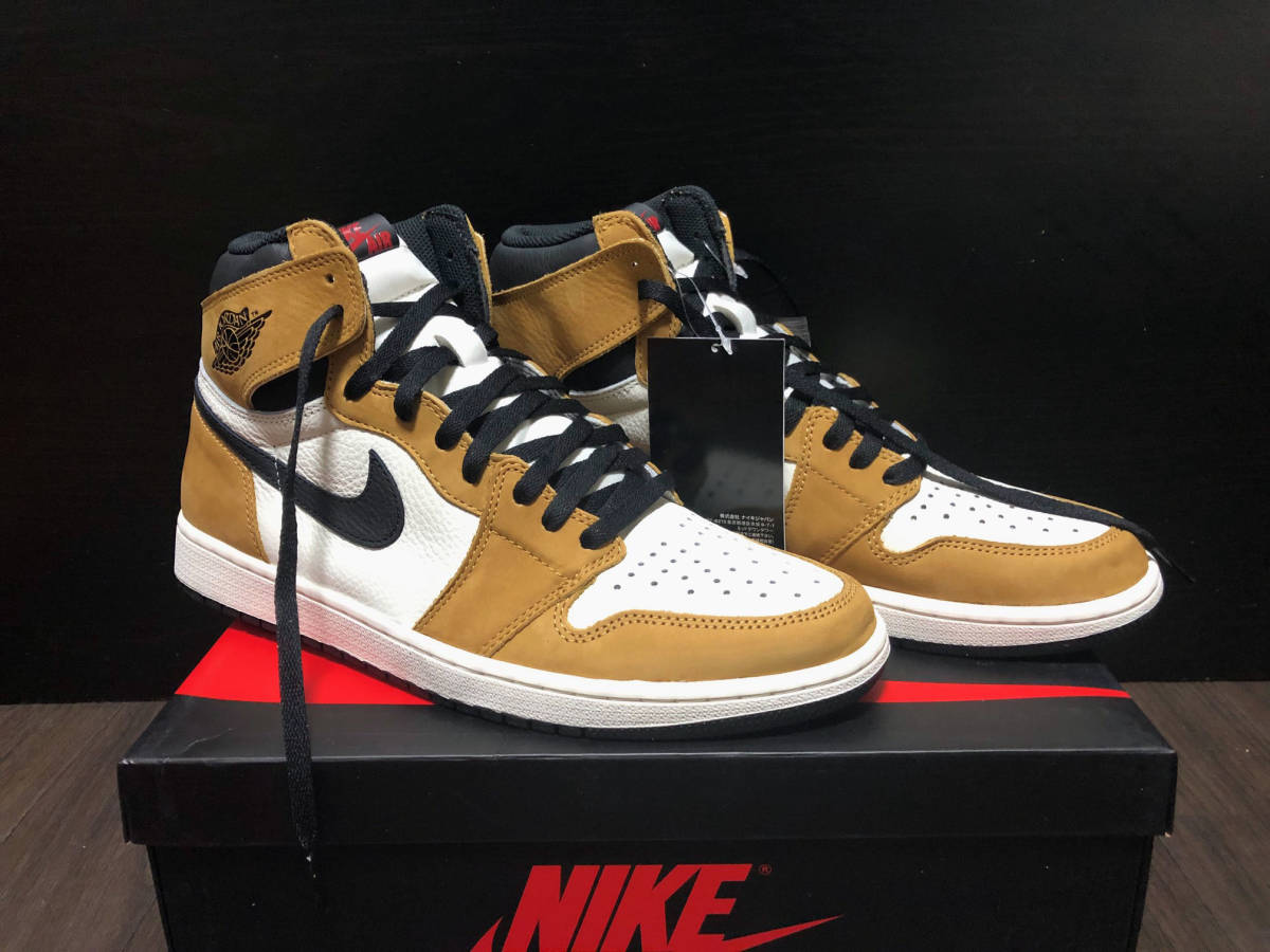 【お買い得，SALE】 30cm 国内正規品 NIKE AIR JORDAN 1 RETRO HIGH OG ROOKIE OF THE YEAR ナイキ エア ジョーダン 1 ルーキー オブ ザ イヤー US12(30.0cm以上)｜売買されたオークション情報、yahooの商品情報をアーカイブ公開 - オ 30.0cm以上
