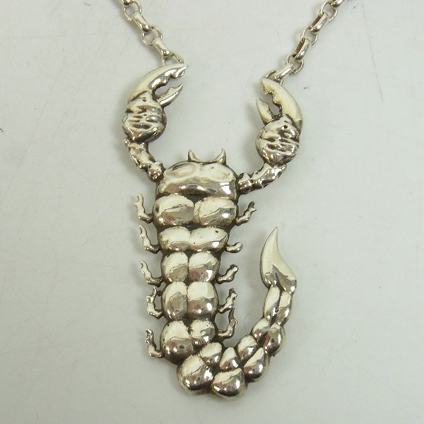 ALEXSTREETER/アレックスストリーター スコーピオンペンダント/ネックレス /LPL