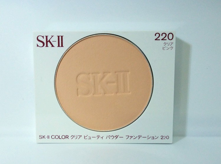【新品】SK-Ⅱ ファンデーション 220 SK-II クリアビューティー パウダー ファンデーション 220 クリア