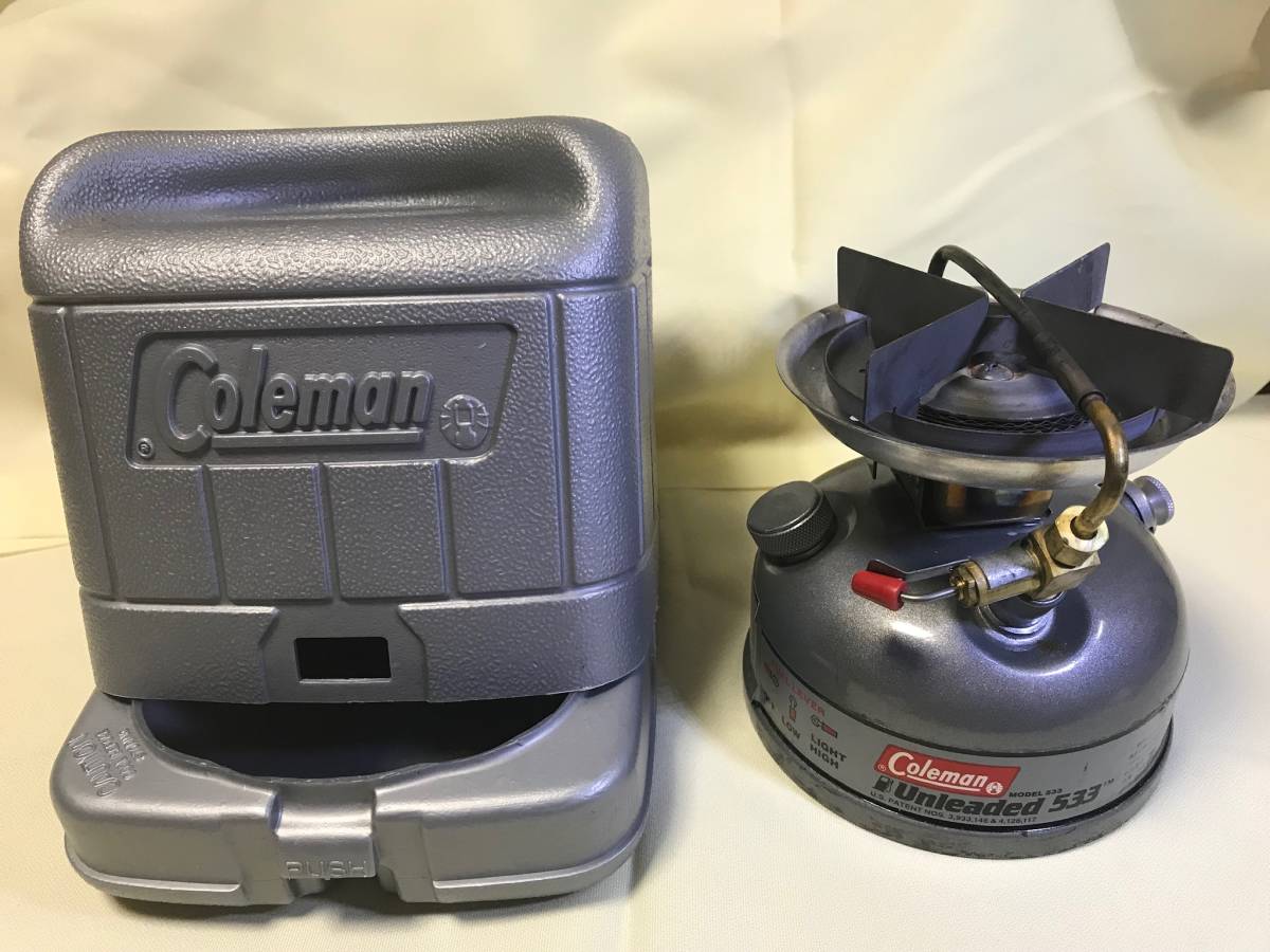 GIストーブ　本体US SMP 1987年製　アルミケース付き GIストーブ本体US SMP 1987年製アルミケース付き