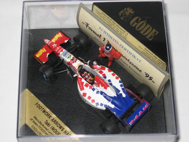 ONYX GODE別注 1/43 フットワーク アロウズ ハート FA16 井上隆智穂