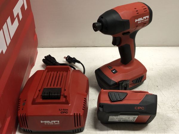 ○HILTI ヒルティ 14.4V 充電式 インパクトドライバ SID144-A 