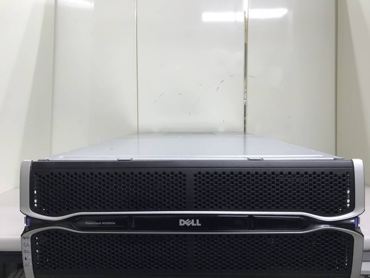 DELL PowerVault MD3060e ストレージサーバー 高密度アレイシリーズ 動作品