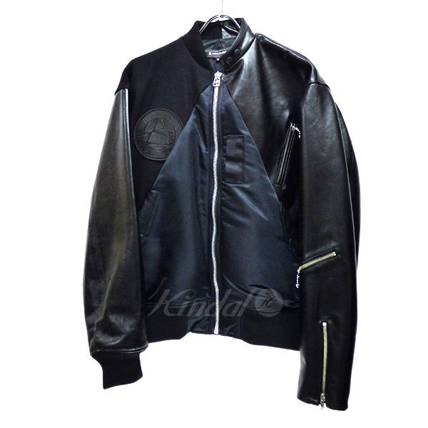 アンリアレイジ ANREALAGE 2018AW PRISM DOCKING BLOUSON 再構築