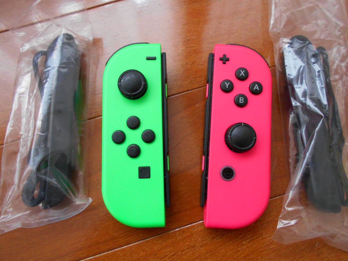 ニンテンドウ Switch グリーントピンクノJoy-Con 動作確認済】Nintendo