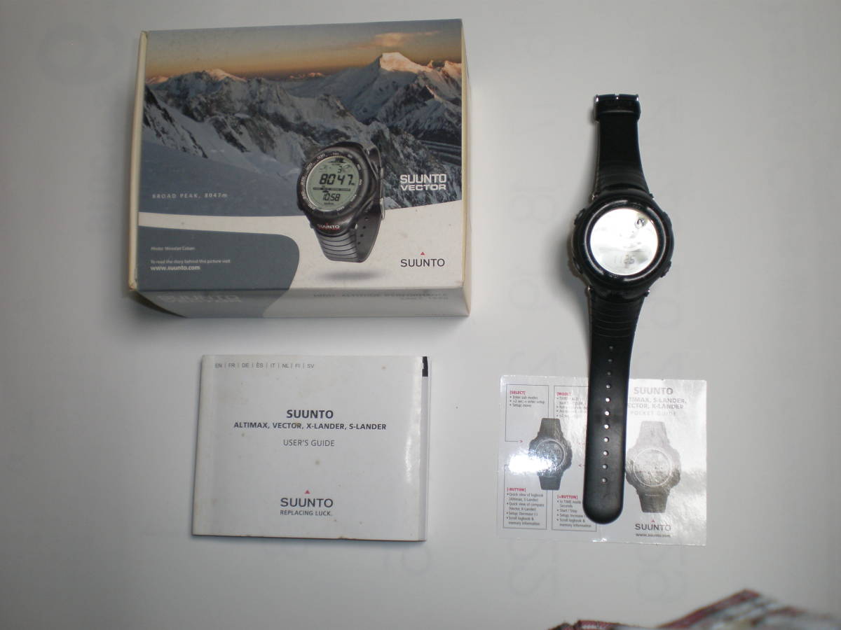 SUUNTO VECTOR スントベクター 中古品 稼動品 訳あり SUUNTO SUUNTO