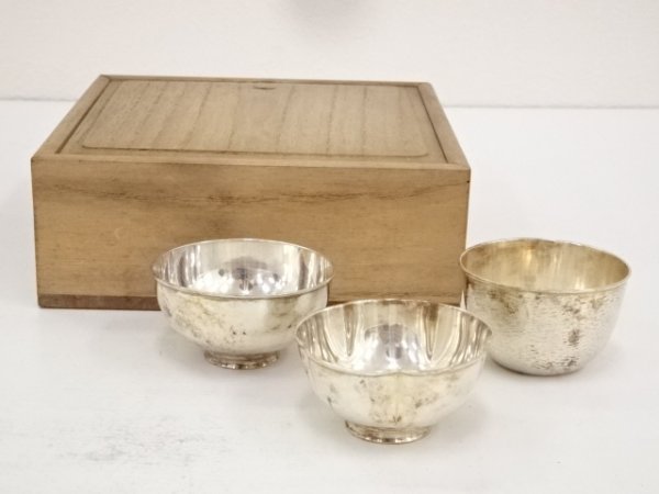 Yahoo!オークション -「銀杯 純銀」(酒器) 478382# 【1円スタート