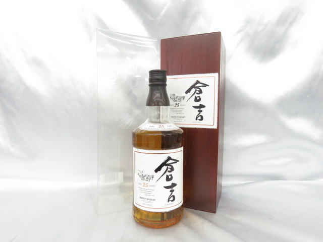未開栓】マツイ ピュアモルト ウイスキー 倉吉 25年 700ml 46% 箱あり