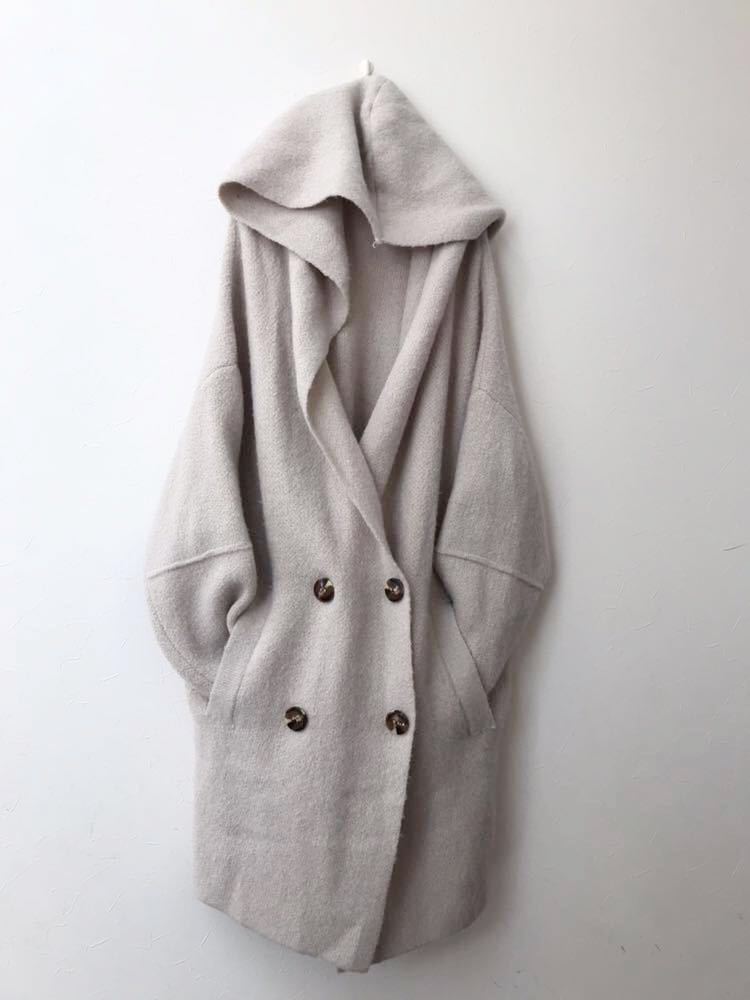 ZARA ザラ ニットコート ビッグシルエット M ZARA 【公式通販】