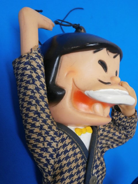 おそ松くん イヤミ シェーポーズ 赤塚不二夫 年代物 ソフビ人形 【公式