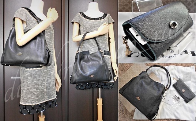 SALE，低価 豪華2点セット / 即 COACH イーディー 31 ポリッシュド2WAYバッグ 約6.4万 &スリムエンベロープ長財布 約5.7万 セット(その他)｜売買されたオークション情報、yahooの商品情報をアーカイブ公開 - かばん、バッグ