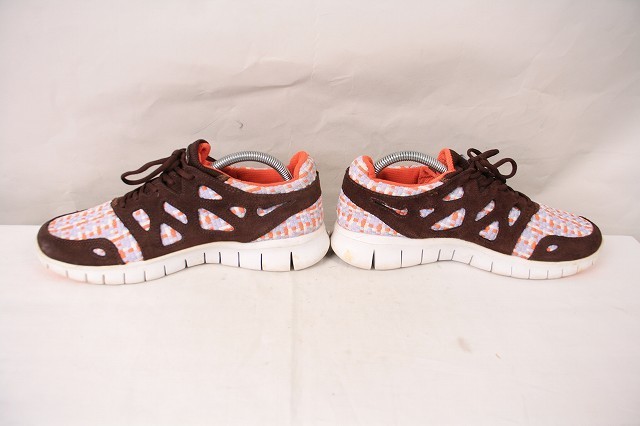 フリー ラン 26.5cm/FREE RUN ナイキ nike 中古 古着 スニーカー 茶 ブラウン オレンジ メンズ xx4730