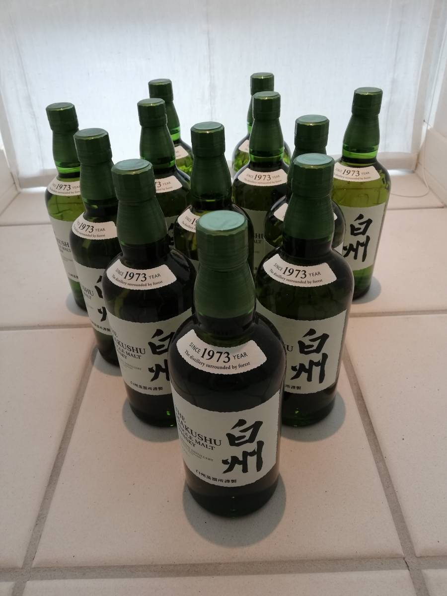 □SUNTORY□ サントリー□「白州」□ 700ml□12本□売切り□山崎
