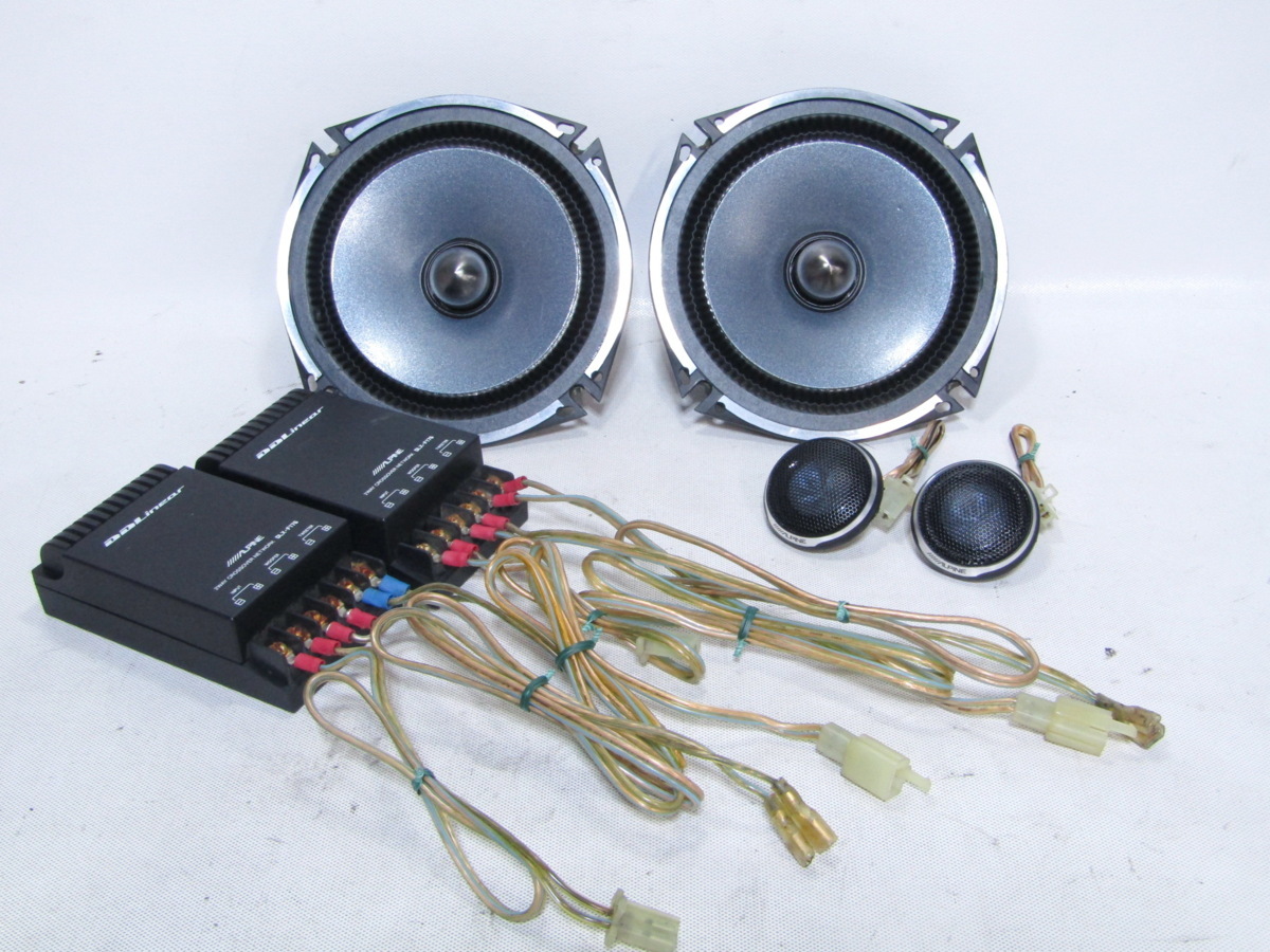 ALPINE DLX-F176 17cm スピーカーシステム Yahoo!オークション - 「dlx