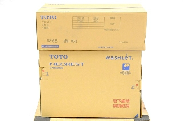 TOTO ウォシュレット一体型 タンクレストイレ ネオレスト DHタイプ CES9565 #NW1 (TCF9565+CS989B) 未使用 T3588839