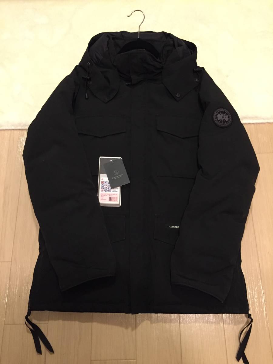 アローズ購入 カナダグース カムループス ブラック ワッペン Lサイズ